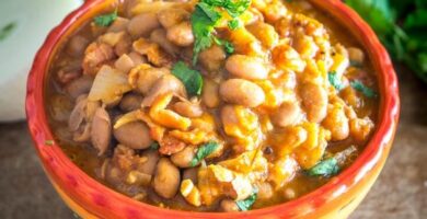 receta frijoles charros