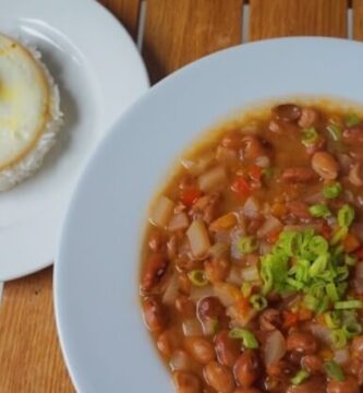 como hacer frijoles veganos